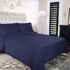 Parure de lit en percale de coton de qualité supérieure 300 fils