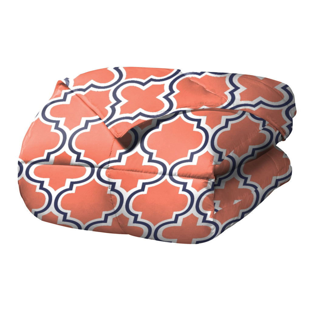 Ensemble de couettes toutes saisons en duvet alternatif de qualité supérieure à motif treillis