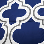 Ensemble de couettes toutes saisons en duvet alternatif de qualité supérieure à motif treillis