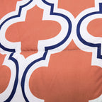 Ensemble de couettes toutes saisons en duvet alternatif de qualité supérieure à motif treillis