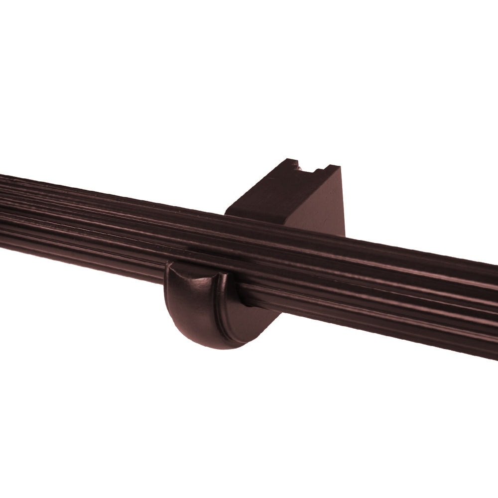 Support de tringle à rideau simple/double en bois Mix &amp; Match