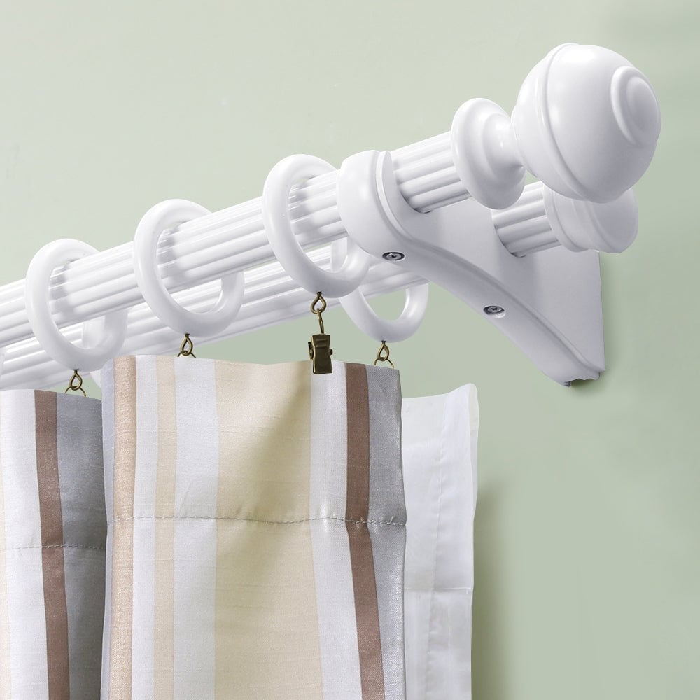 Support de tringle à rideau simple/double en bois Mix &amp; Match