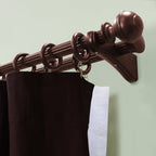 Support de tringle à rideau simple/double en bois Mix &amp; Match
