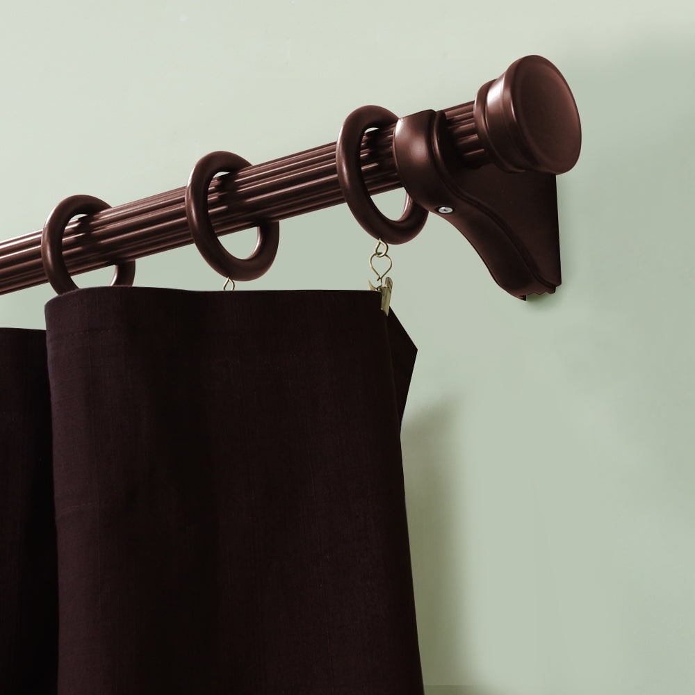 Support de tringle à rideau simple/double en bois Mix &amp; Match