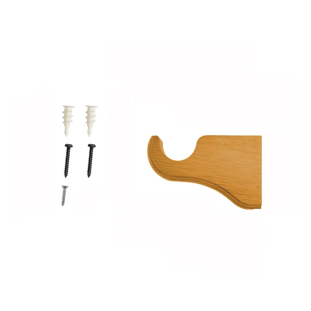 Support de tringle à rideau simple/double en bois Mix &amp; Match