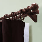 Support de tringle à rideau simple/double en bois Mix &amp; Match