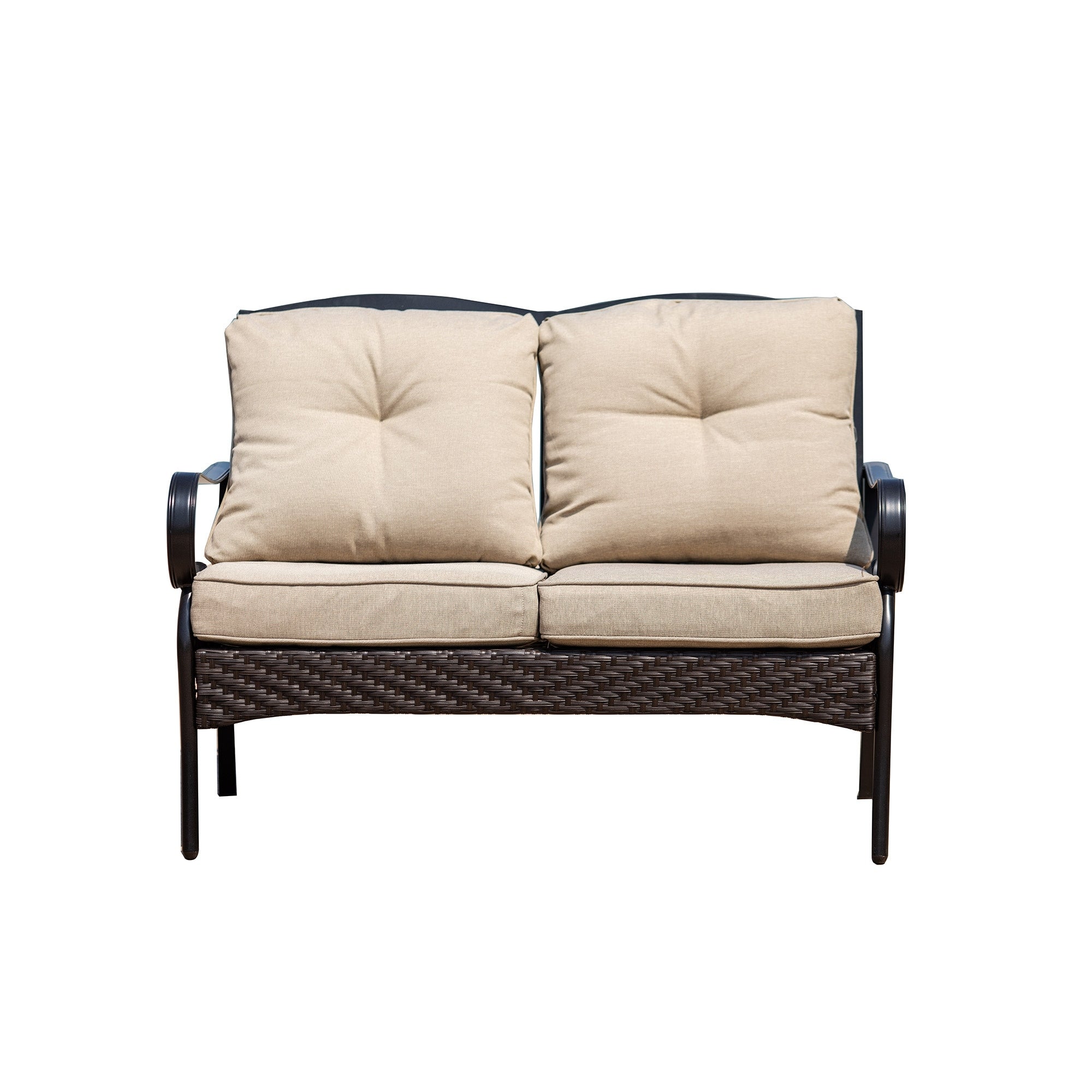 Ensembles de canapés durables Moda Steel Patio pour le client Combinaison gratuite