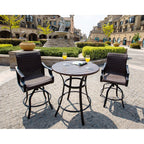Ensembles de canapés durables Moda Steel Patio pour le client Combinaison gratuite