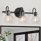 Applique murale moderne à 2, 3, 4 ou 5 lampes pour salle de bain, design minimaliste, en verre