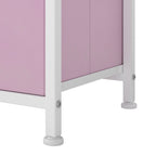 Commode moderne en tissu à 4/8/10 tiroirs avec plateau en bois