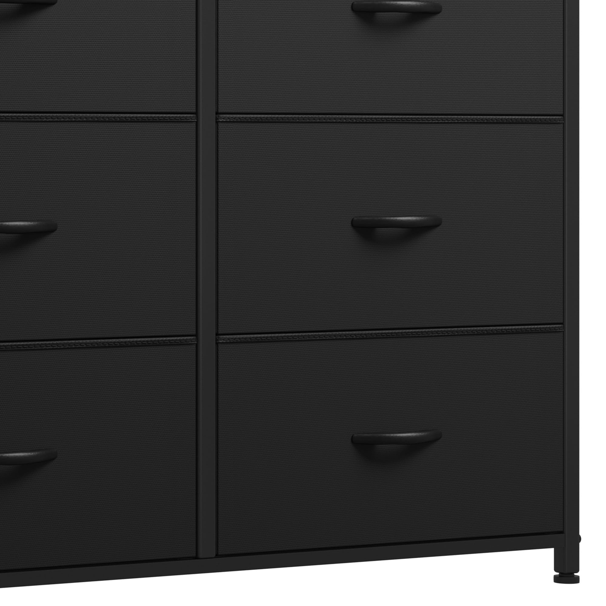 Commode de chambre moderne à 9 tiroirs avec tour de rangement