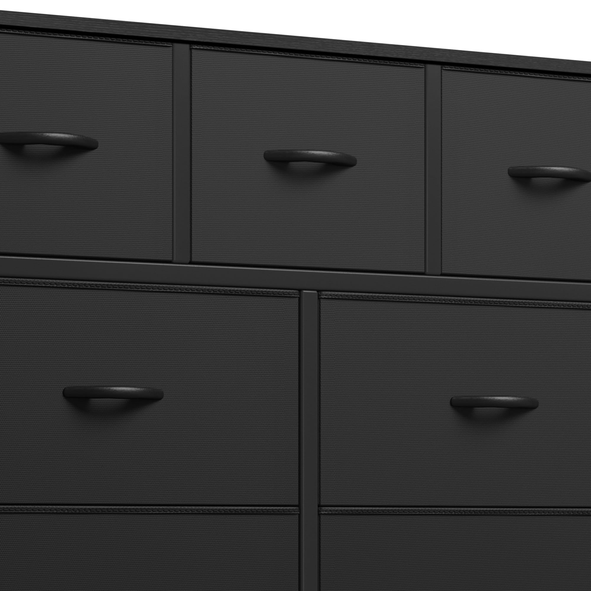 Commode de chambre moderne à 9 tiroirs avec tour de rangement