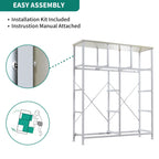 Commode de chambre moderne à 9 tiroirs avec tour de rangement