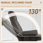 Chaise de bureau moderne à dossier réglable, pivotante à 360°, inclinable et manuelle, avec cadre en bois et repose-pieds