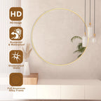 Miroir de salle de bain rond mural moderne