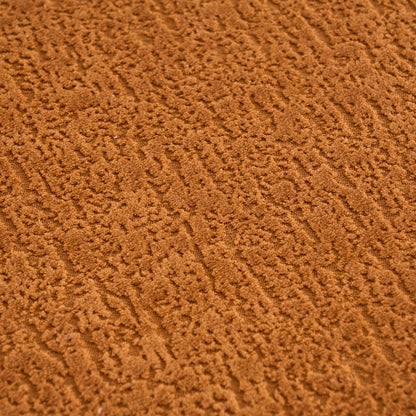 Canapé modulaire moderne en forme de L en chenille avec méridienne incurvée et 4 coussins pour le salon