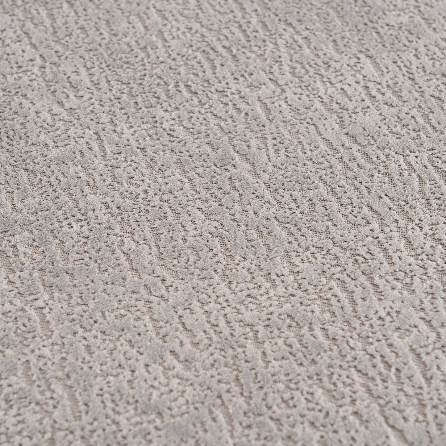 Canapé modulaire moderne en forme de L en chenille avec méridienne incurvée et 4 coussins pour le salon