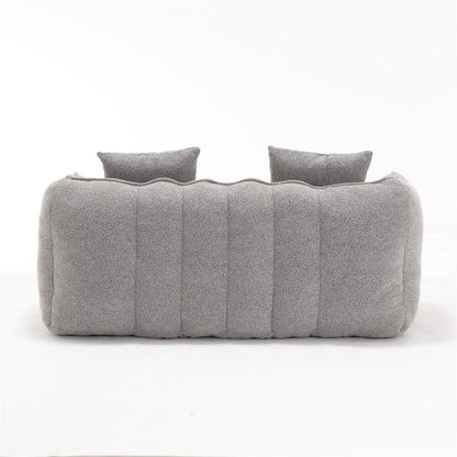 Canapé inclinable moderne en chenille avec mousse haute résilience