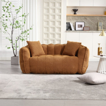 Canapé inclinable moderne en chenille avec mousse haute résilience