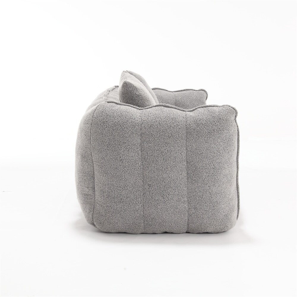Canapé inclinable moderne en chenille avec mousse haute résilience