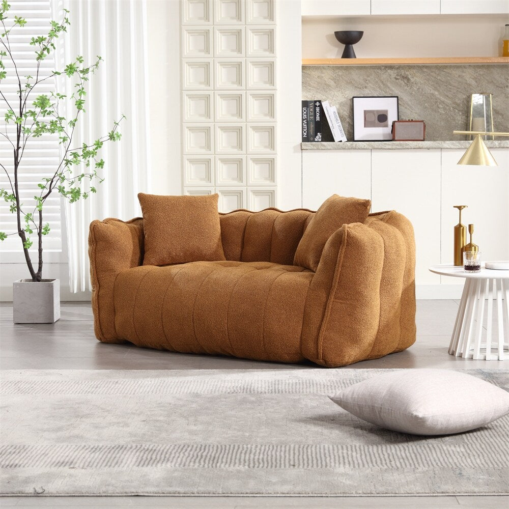 Canapé inclinable moderne en chenille avec mousse haute résilience