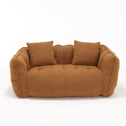 Canapé inclinable moderne en chenille avec mousse haute résilience
