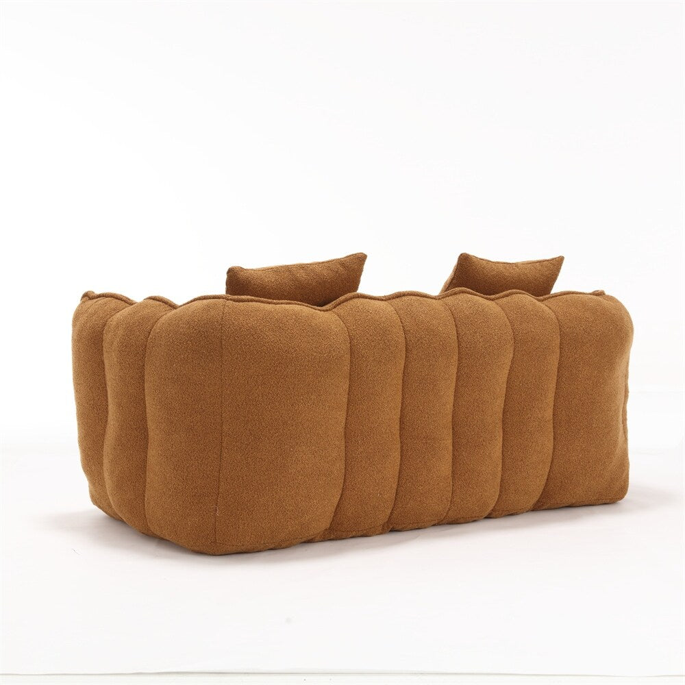 Canapé inclinable moderne en chenille avec mousse haute résilience