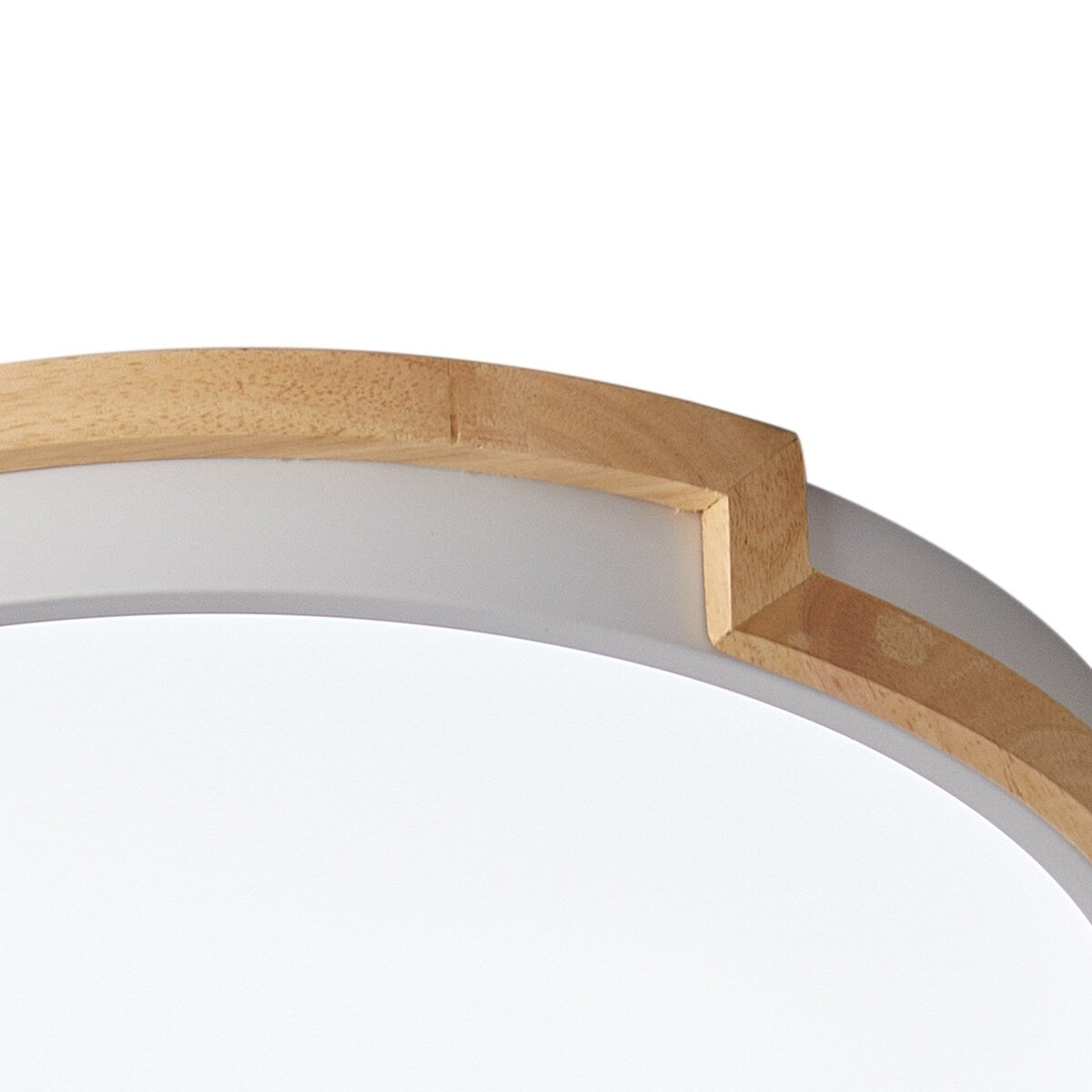 Plafonnier encastré à LED circulaire moderne et concis à 1 ampoule