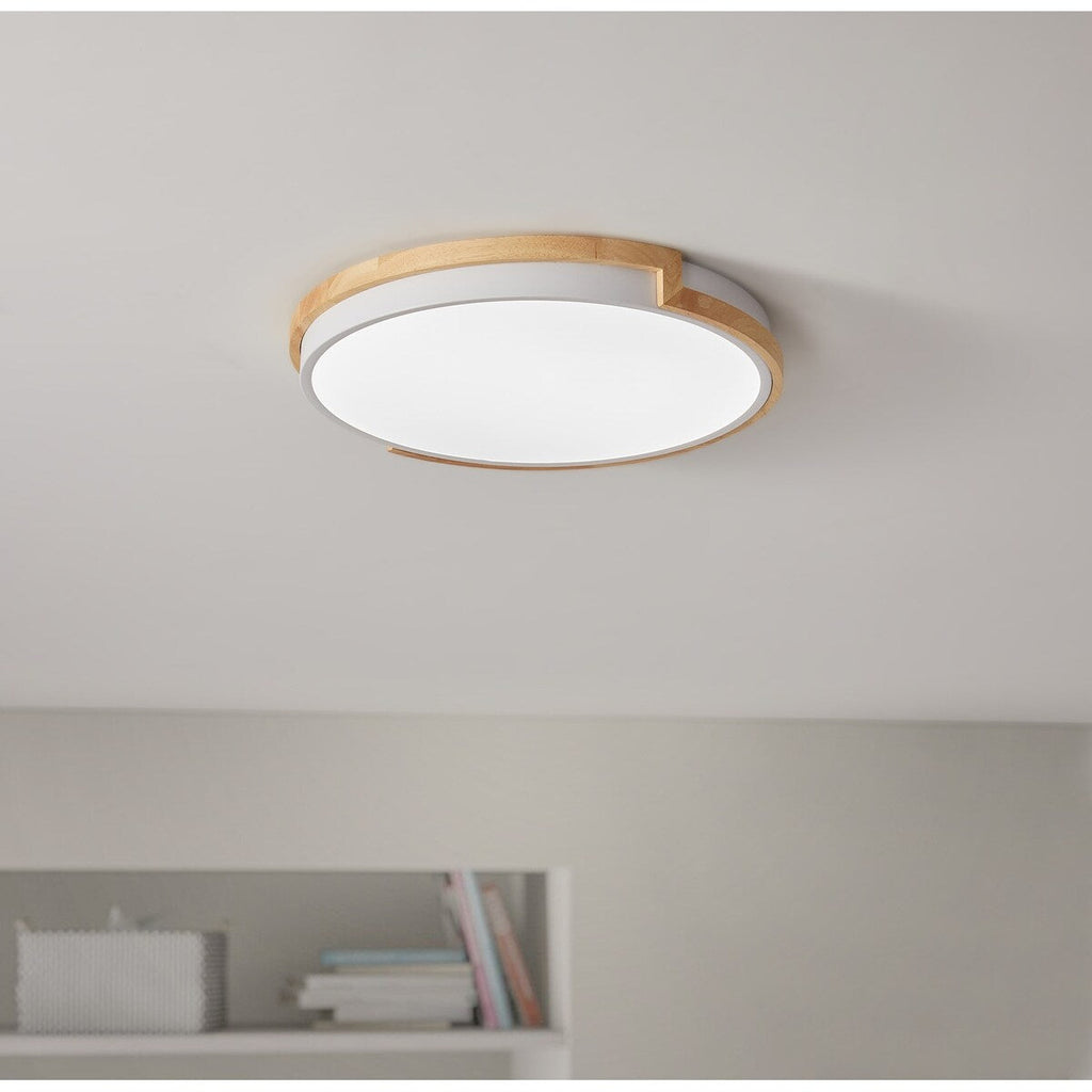 Plafonnier encastré à LED circulaire moderne et concis à 1 ampoule