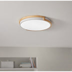 Plafonnier encastré à LED circulaire moderne et concis à 1 ampoule