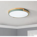 Plafonnier encastré à LED circulaire moderne et concis à 1 ampoule