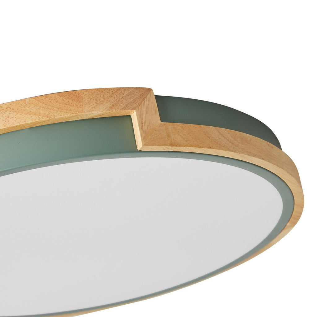 Plafonnier encastré à LED circulaire moderne et concis à 1 ampoule