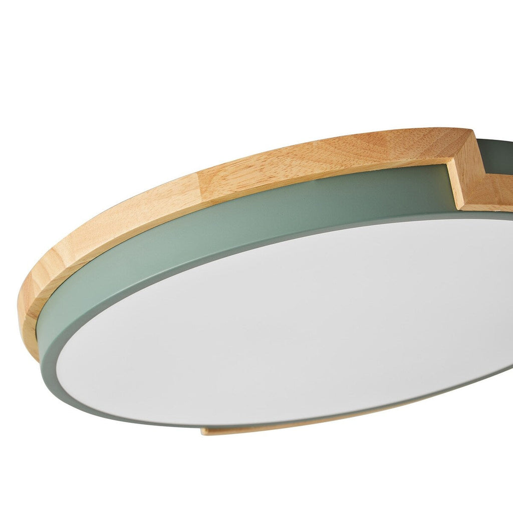Plafonnier encastré à LED circulaire moderne et concis à 1 ampoule