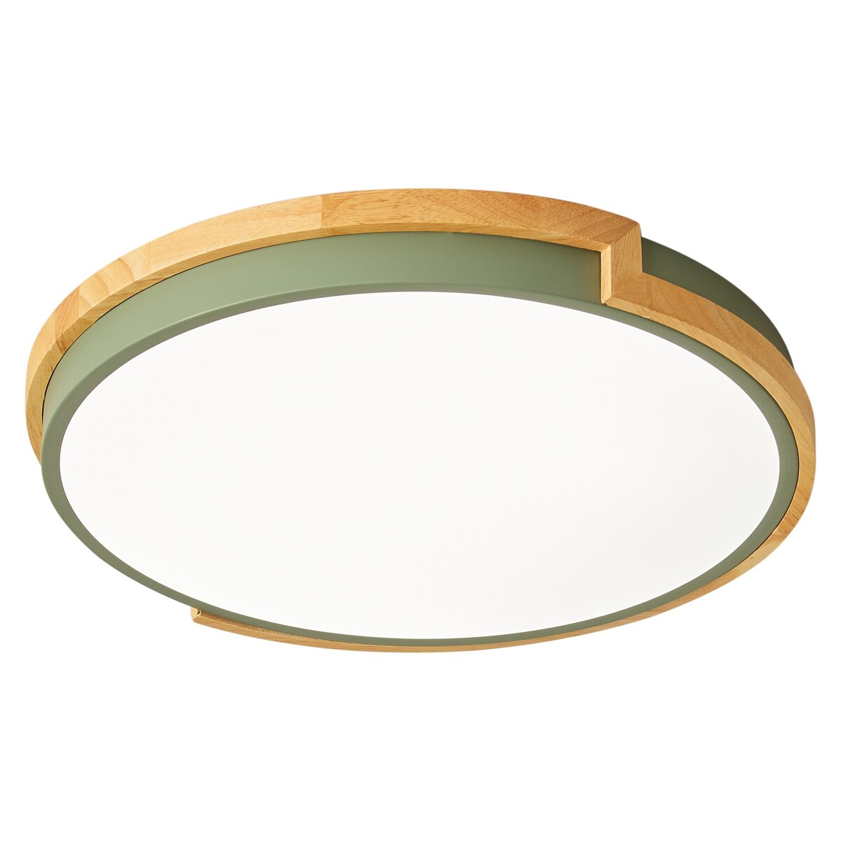 Plafonnier encastré à LED circulaire moderne et concis à 1 ampoule