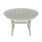 Ensemble de salle à manger d'extérieur Polytrends Shoreside, 5 pièces, carré, en polyester, respectueux de l'environnement, toutes saisons, avec fauteuils