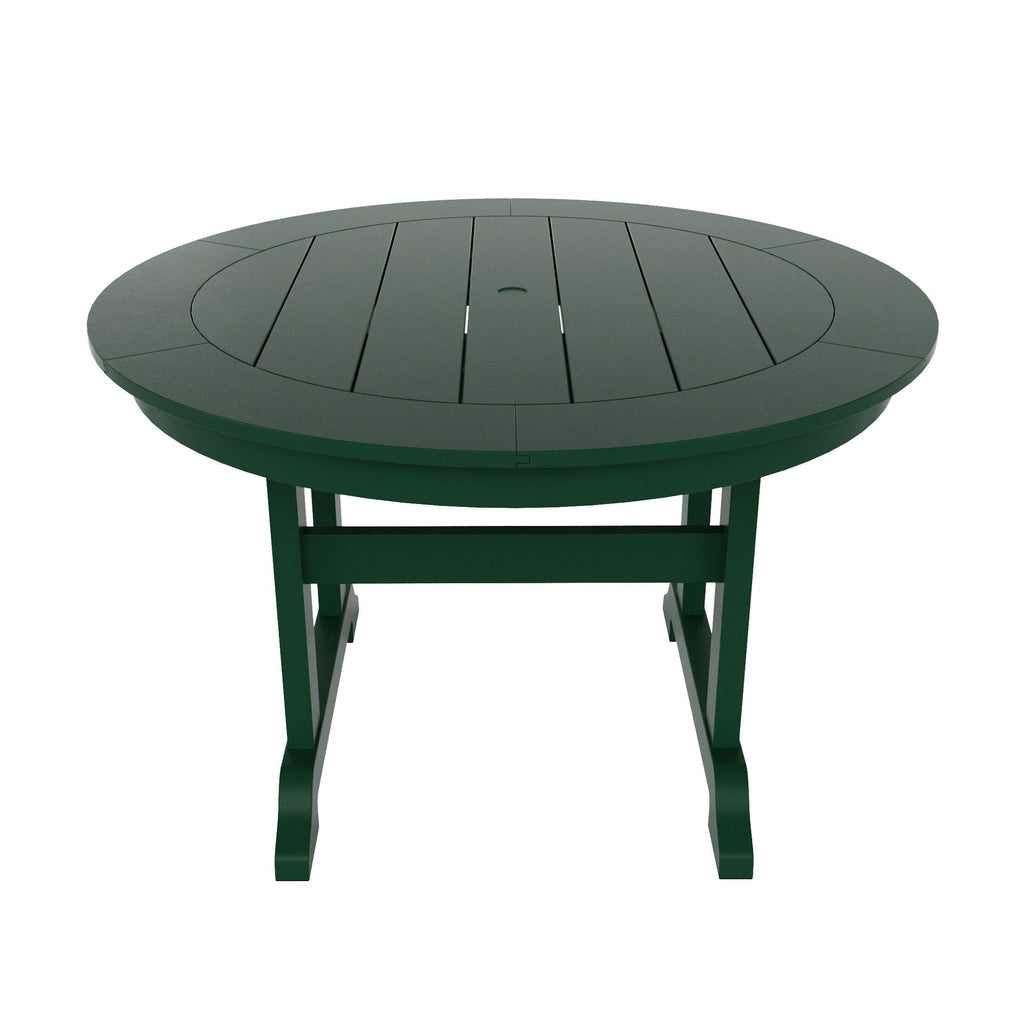 Ensemble de salle à manger d'extérieur Polytrends Shoreside, 5 pièces, carré, en polyester, respectueux de l'environnement, toutes saisons, avec fauteuils