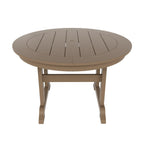 Ensemble de salle à manger d'extérieur Polytrends Shoreside, 5 pièces, carré, en polyester, respectueux de l'environnement, toutes saisons, avec fauteuils
