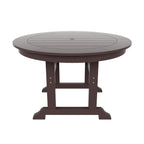 Ensemble de salle à manger d'extérieur Polytrends Shoreside, 5 pièces, carré, en polyester, respectueux de l'environnement, toutes saisons, avec fauteuils