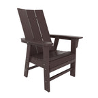 Ensemble de salle à manger d'extérieur Polytrends Shoreside, 5 pièces, carré, en polyester, respectueux de l'environnement, toutes saisons, avec fauteuils