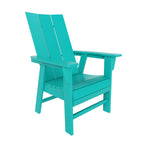 Ensemble de salle à manger d'extérieur Polytrends Shoreside, 5 pièces, carré, en polyester, respectueux de l'environnement, toutes saisons, avec fauteuils