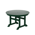 Ensemble de salle à manger d'extérieur Polytrends Shoreside, 5 pièces, carré, en polyester, respectueux de l'environnement, toutes saisons, avec fauteuils