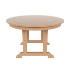 Ensemble de salle à manger d'extérieur Polytrends Shoreside, 5 pièces, carré, en polyester, respectueux de l'environnement, toutes saisons, avec fauteuils