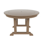 Ensemble de salle à manger d'extérieur Polytrends Shoreside, 5 pièces, carré, en polyester, respectueux de l'environnement, toutes saisons, avec fauteuils