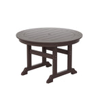 Ensemble de salle à manger d'extérieur Polytrends Shoreside, 5 pièces, carré, en polyester, respectueux de l'environnement, toutes saisons, avec fauteuils