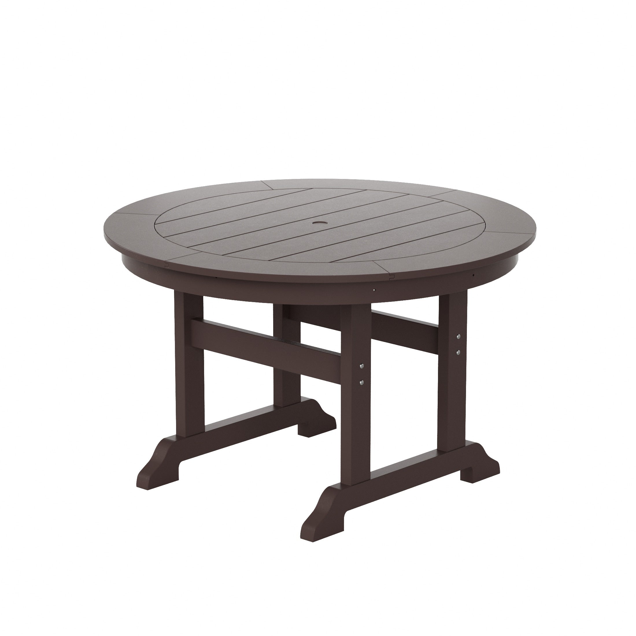 Ensemble de salle à manger d'extérieur Polytrends Shoreside, 5 pièces, carré, en polyester, respectueux de l'environnement, toutes saisons, avec fauteuils