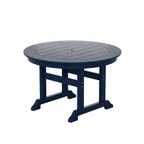 Ensemble de salle à manger d'extérieur Polytrends Shoreside, 5 pièces, carré, en polyester, respectueux de l'environnement, toutes saisons, avec fauteuils