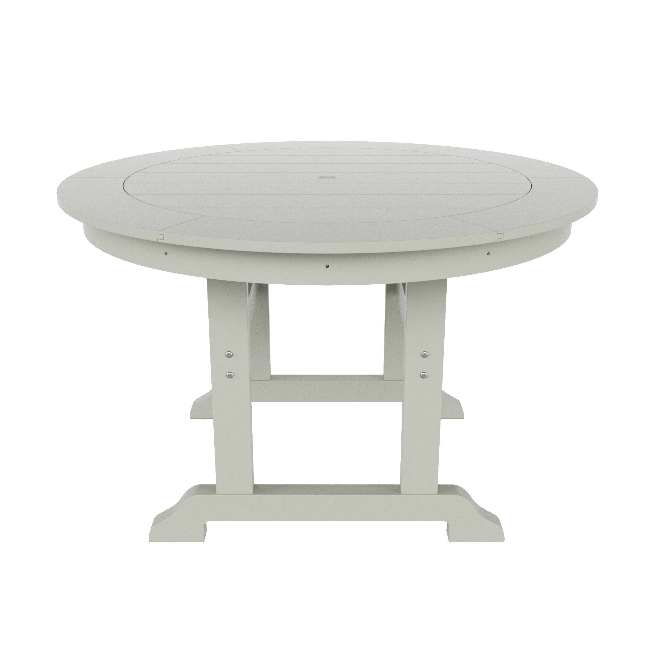 Ensemble de salle à manger d'extérieur Polytrends Shoreside, 5 pièces, carré, en polyester, respectueux de l'environnement, toutes saisons, avec fauteuils