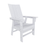 Ensemble de salle à manger d'extérieur Polytrends Shoreside, 5 pièces, carré, en polyester, respectueux de l'environnement, toutes saisons, avec fauteuils