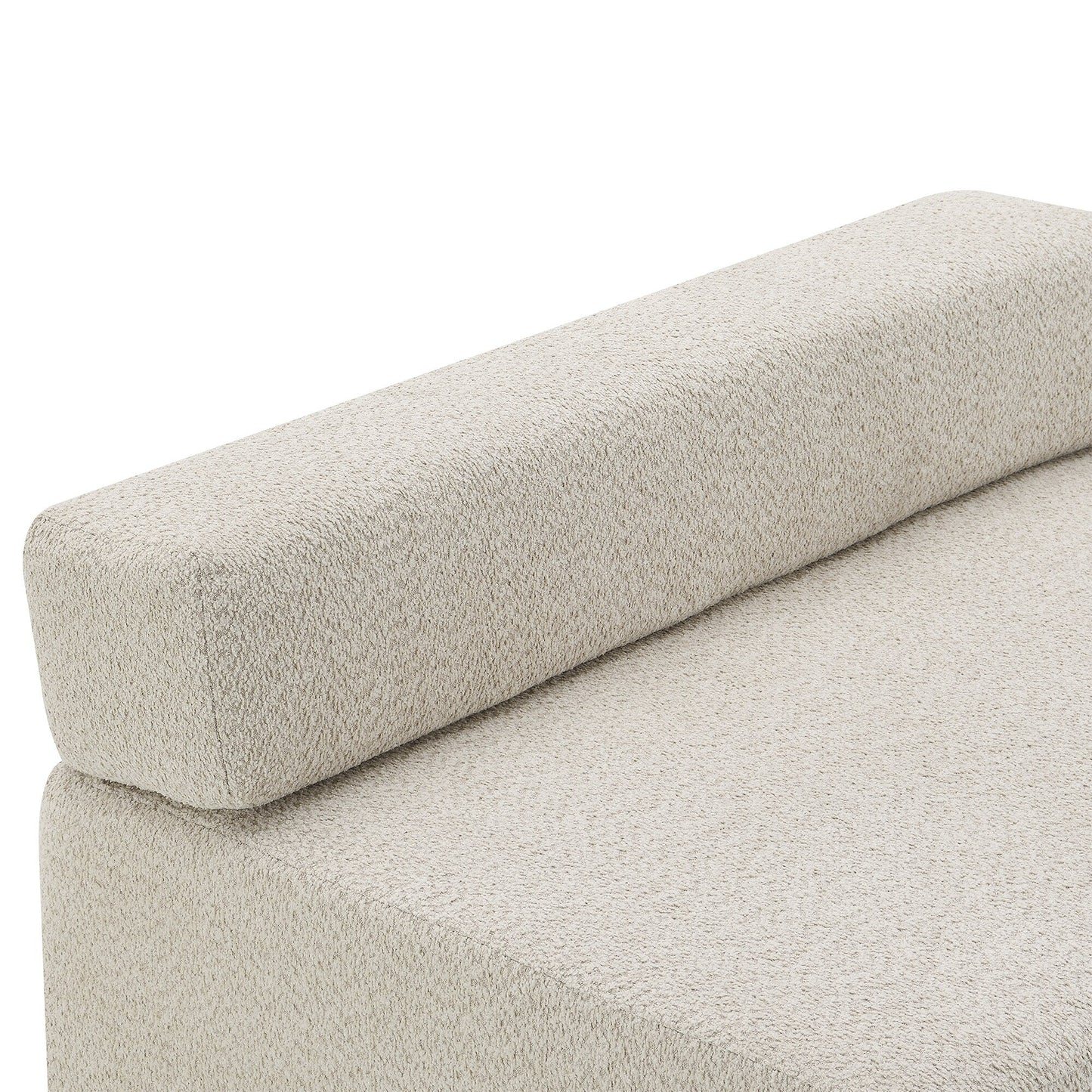 Canapé convertible moderne en U, cadre de causeuse pour canapé modulaire surdimensionné