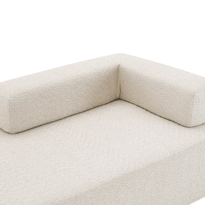 Canapé convertible moderne en U, structure spéciale pour canapé modulaire sectionnel surdimensionné